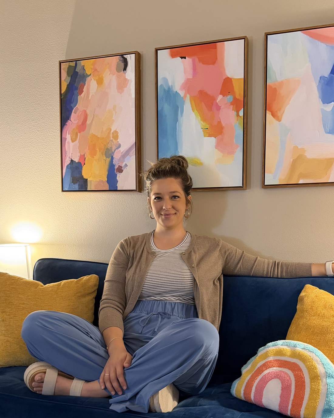 Victoria Ambort, LPC in her counseling office